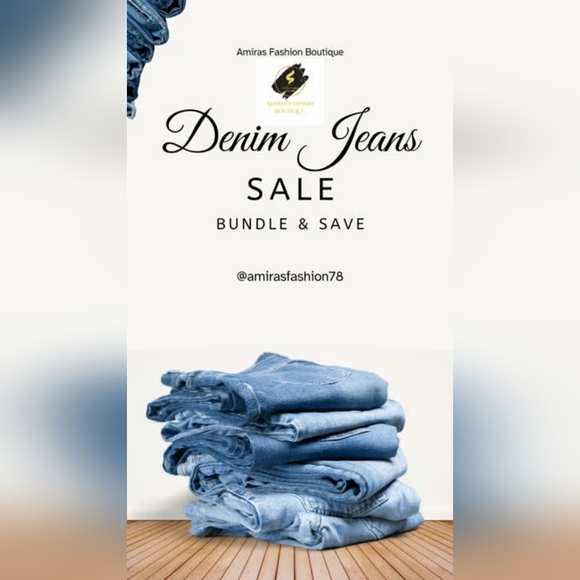 Denim - Classic Jeans👖Bundle & Save 🤗